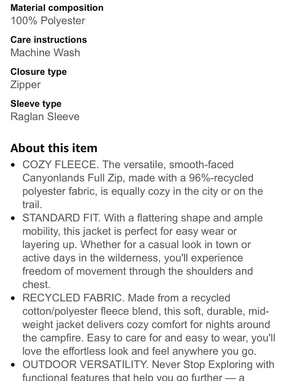 The NORTHFACE Canyonlands Jumper
